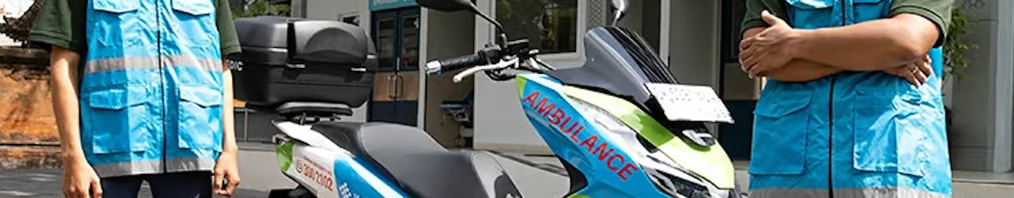 MOTORBIKE AMBULANCE